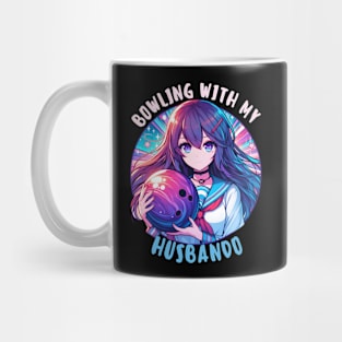 Bowling Anime girl Mug